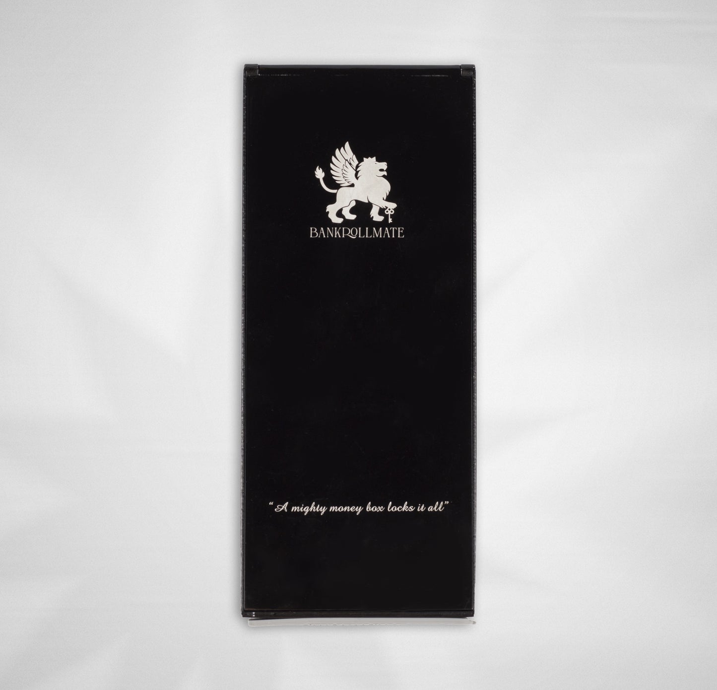 BANKROLLMATE Thick Long-wallet-sized Metal Money Box