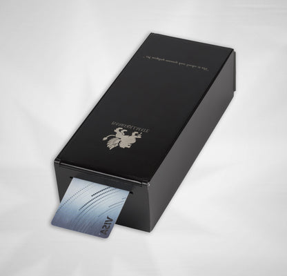 BANKROLLMATE Thick Long-wallet-sized Metal Money Box