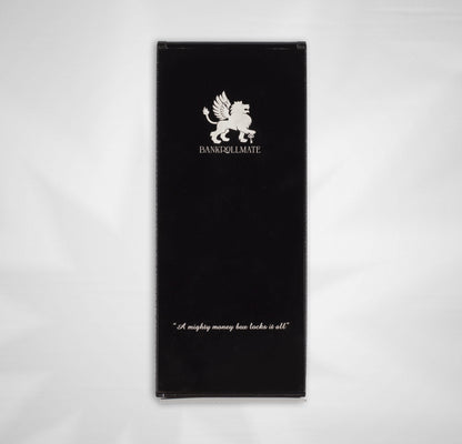 BANKROLLMATE Thick Long-wallet-sized Metal Money Box