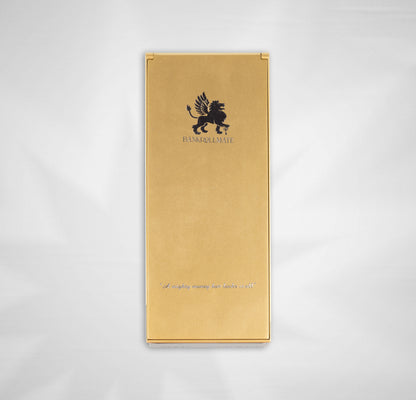 BANKROLLMATE Long-wallet-sized Metal Money Box